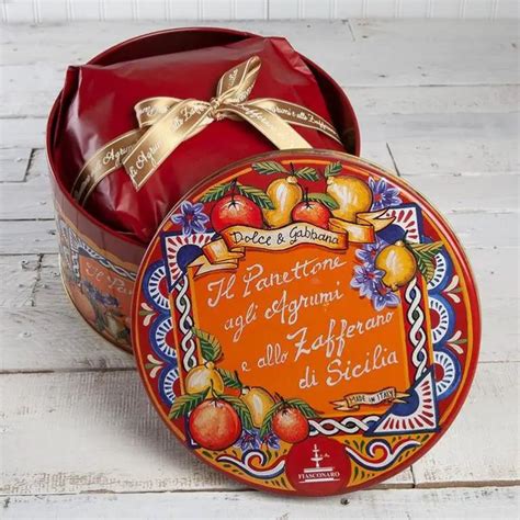 dolce gabbana cake tin|Italian Panettone by Dolce & Gabbana and Fiasconaro.